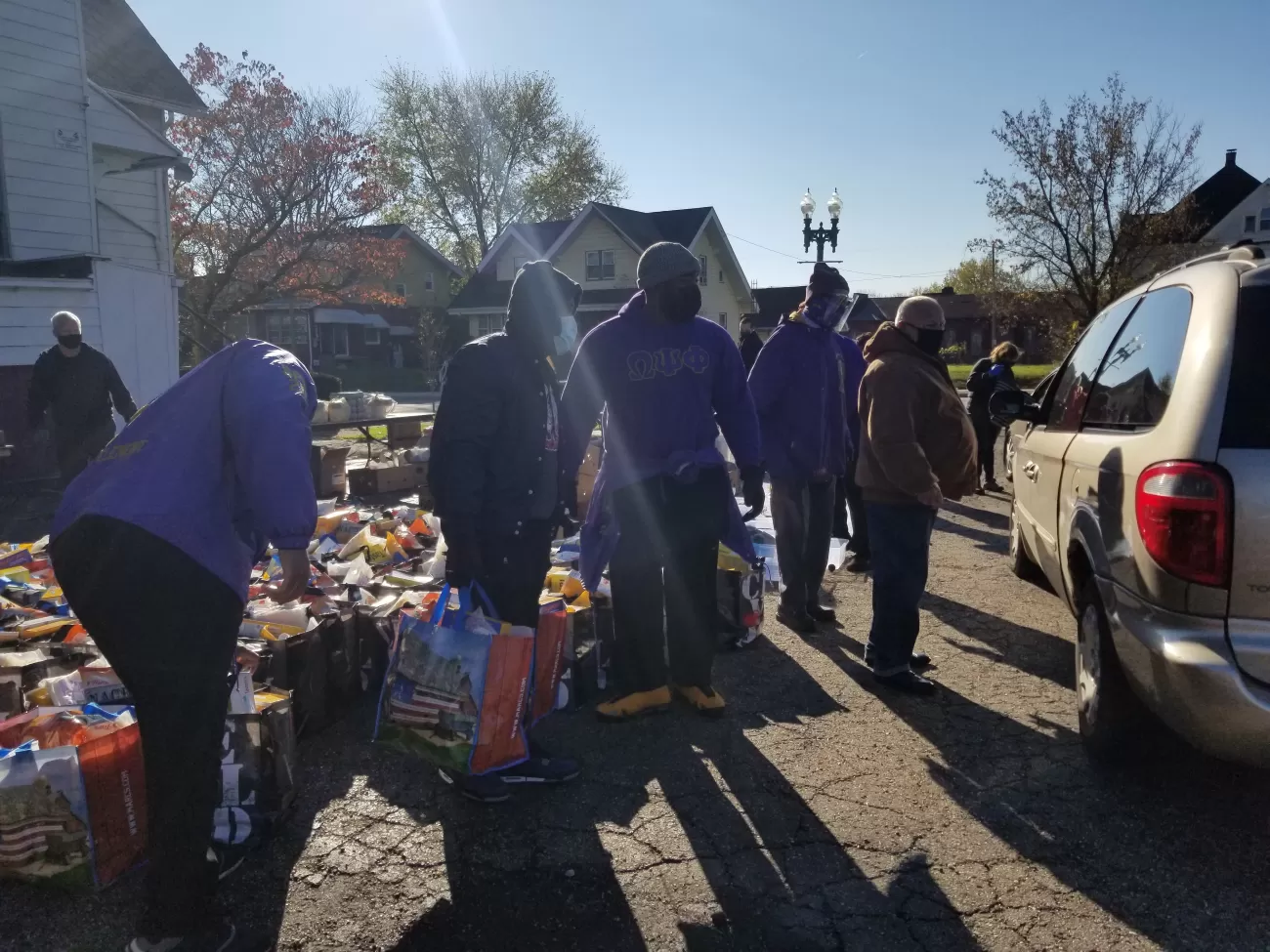 Community service at Crystal Park United Methodist Church