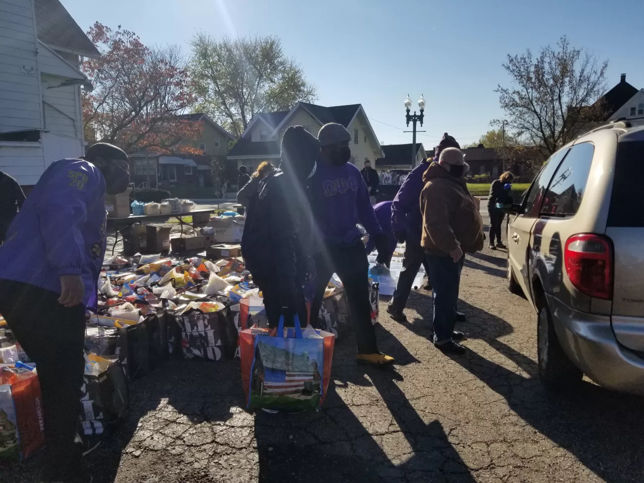 Community service at Crystal Park United Methodist Church