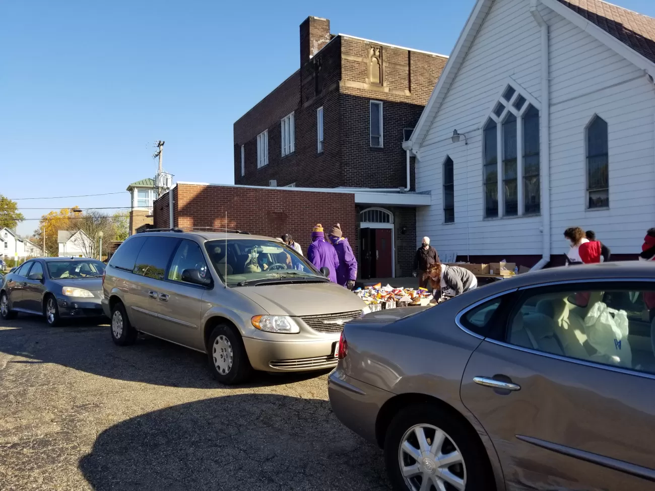 Community service at Crystal Park United Methodist Church