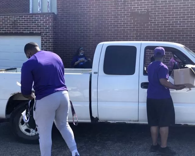 Community service at Crystal Park United Methodist Church