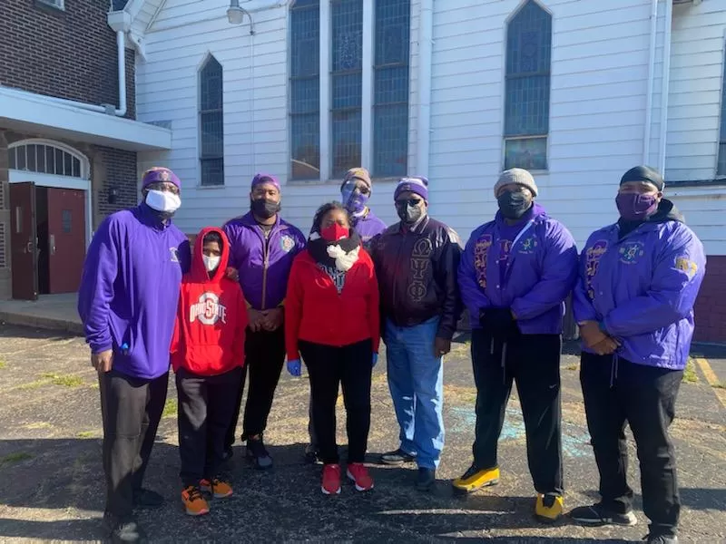 Community service at Crystal Park United Methodist Church