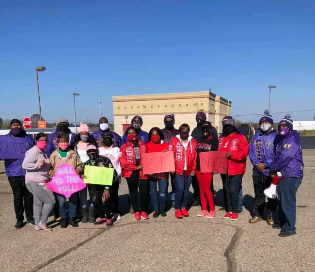 Canton NPHC Stroll to the Polls 2020